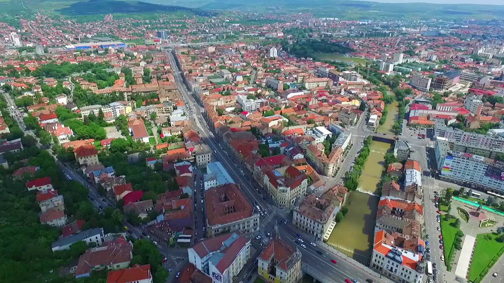 La Cluj se supraveghează circulația populației cu drone