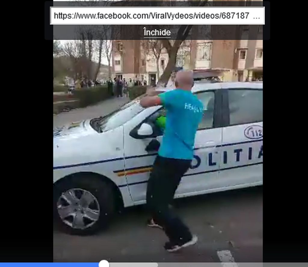 Bătaie cu Poliția în Hunedoara
