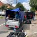 VIDEO. Migranți transportați cu remorca, spre frontieră. Alți transfugi își așteptau rândul într-un imobil închiriat