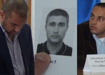Filmare INCREDIBILĂ | Denunțătorul din dosarul Marinel Marți îl identifică pe finul comisarului-șef Alexandru Nuțiu, de la DGA Bihor, ca fiind polițistul corupt din PTF Borș