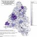 Harta cazurilor COVID-19 în Bihor | Comparație între numărul bolnavilor înregistrați de la începutul pandemiei și cel al cazurilor active