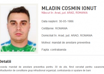 DISPĂRUT după ce instanța a amânat decizia în privința arestării sale, liderul unei uriașe rețele de contrabandă din vestul țării a fost dat în urmărire