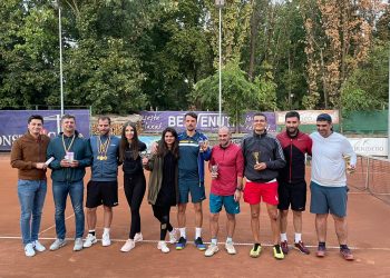 Judecătorul Levente Antik, de la Curtea de Apel Oradea, încă o victorie în finala Cupei Justiției la tenis de câmp | Doi avocați bihoreni au câștigat întrecerea de dublu