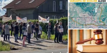 Lovitură în cazul controversatului proiect al centurii orașului Aleșd | Curtea de Apel Oradea a suspendat hotărârea de CL prin care s-a avizat traseul șoselei ocolitoare a localității
