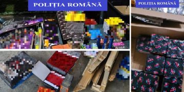 Peste 600 de kilograme de petarde, artificii și rachete, confiscate de polițiști în urma unor descinderi în Bihor | Au fost verificate locuințe din zona comunei Tinca și depozitul din Oradea al unei firme de curierat