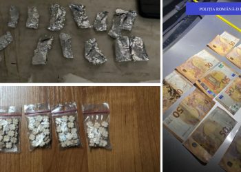 FOTO. Trei arestări în urma unor operațiuni a DIICOT în Satu Mare | Suspecții au fost prinși în flagrant delict, după ce ar fi vândut droguri