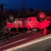 11 cetățeni ucraineni, implicați într-un accident rutier în Bihor | Microbuzul în care se aflau s-a răsturnat