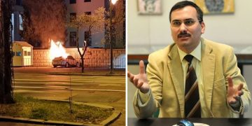 UNBR: Bogdan Drăghici, bărbatul care s-a izbit cu mașina de gardul ambasadei Rusiei, după care și-a dat foc, nu a fost niciodată avocat