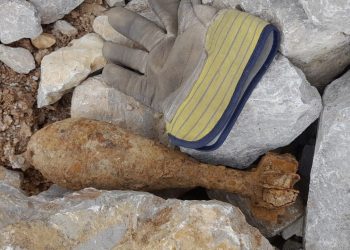Bombă descoperită într-o carieră de calcar din Bihor