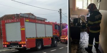 Incendiu la un pavilion al Spitalului de Psihiatrie Nucet