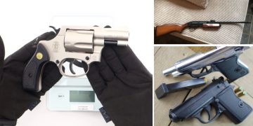 Un orădean a încercat să vândă pe OLX patru puști și pistoale și peste 600 de bucăți de muniție | Ce a decis Judecătoria Oradea