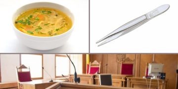 De prin instanțe | Mărturia despre supa dată cu… penseta