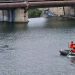 VIDEO. Un bărbat a fost salvat din mijlocul Crișului Repede, în Oradea