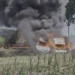 VIDEO. Incendiu pe DN79 Oradea – Salonta | Trei mașini au luat foc în urma unui accident