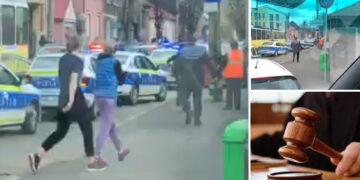 Băiatul de 17 ani care a comis trei tâlhării într-o singură zi, în Oradea, după care și-a pus cuțitul la gât când a fost încolțit de polițiști – condamnat la 2 ani într-un centru educativ