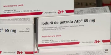 Avertisment al Ministerului Sănătății | Iodura de potasiu se administrează NUMAI în caz de incident nuclear, la indicațiile autorităților
