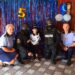 VIDEO. Surpriză cu tort și mascați | Bogdănel, băiețelul din Oradea care îi însoțește pe polițiștii bihoreni în acțiunile de prevenire, a împlinit azi 5 ani
