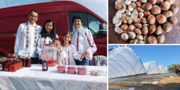 De la o multinațională din India, la o afacere cu produse naturale într-un sat de munte din Bihor | Cum a ajuns o tânără familie să facă agricultură organică pe bani europeni