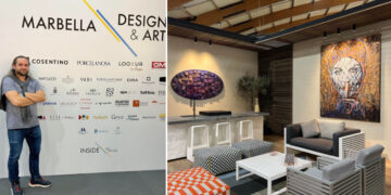 Un artist orădean, prezent la cel mai mare târg de design interior și artă contemporană din Europa | Ștefan Postol expune două lucrări la Marbella