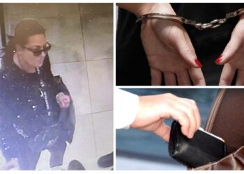 Hoața din Lotus Mall a fost prinsă de polițiști | A fost filmată când furat din geanta unei cliente și a luat un portofel dintr-un cărucior de copil