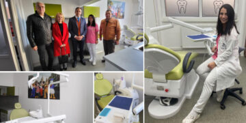 3.000 de copii din Marghita beneficiază de tratamente stomatologice gratuite la cabinetul amenajat de clubul Rotary și susținut de primărie