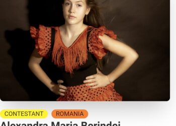 O fetiță de 11 ani din Oradea reprezintă România la cel mai mare concurs de talente din lume