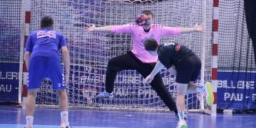 În „religia„ fraților Karabatic. Rareș și Dominique Marchis, băieții fostului portar al echipei de handbal a CSM Oradea, portari pentru Naționala Franței
