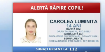 Update. Tânăra de 14 ani ar fi fost răpită să fie luată de nevastă