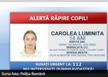 „Alertă răpire copil”. Adolescentă de 14 ani, răpită de 4 bărbați cu cagule