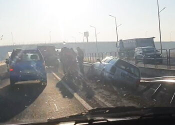 Accident pe Centura Oradiei, lângă cimitir