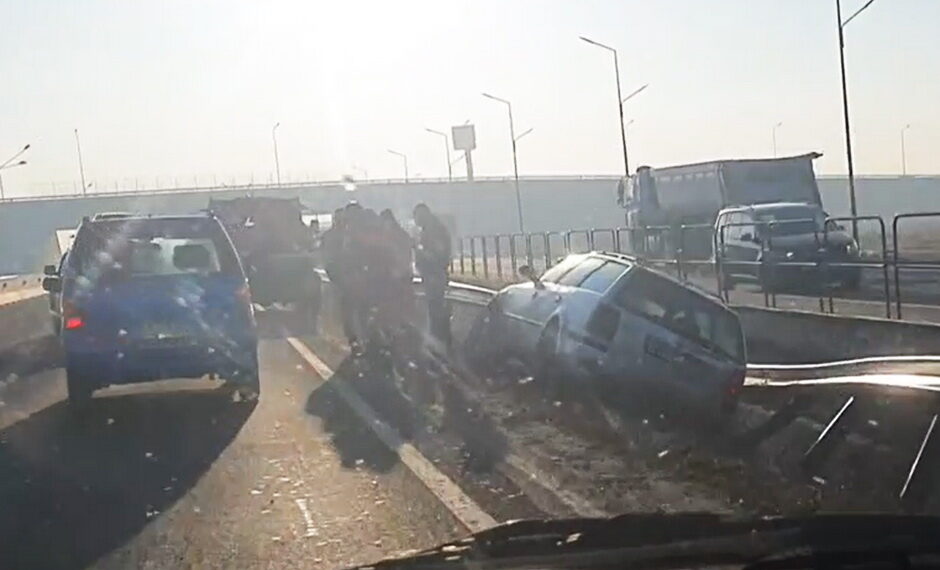 Accident pe Centura Oradiei, lângă cimitir
