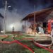 Incendiul violent de la depozitul din Săcueni, stins după 8 ore