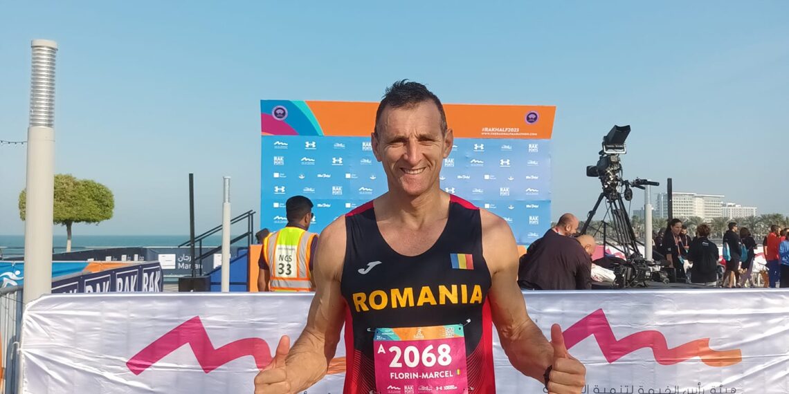 Beiușeanul Marcel Laza, la semimaraton în Dubai, nerefăcut după maratonul de luna trecută