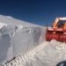 Zăpadă cât un stat de om la Șinteu. A nins peste Nova Huta