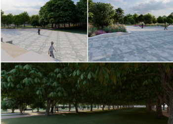 GALERIE. Cum va arăta Parcul 1 Decembrie după  investiții 42 milioane lei. Va avea fântână muzicală