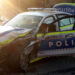 BMW nou de Poliţie, făcut praf în Cluj Napoca din cauza unui şofer neatent / şase persoane au fost rănite, patru maşini lovite