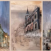 Artista care a pictat pe sticlă palatele Oradiei. Farmecul şi atmosfera aristocratică a orașului, la Posticum
