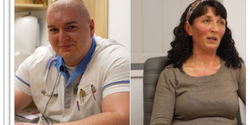 VIDEO. Povestea pacientei care a învins cancerul de colon alături de dr. Tudor Sarca și de familie