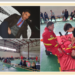 GALERIE.Profu de sport dornic să-i învețe pe copii să facă diferența între viață și moarte