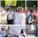 VIDEO. Mii de profesori din Oradea au protestat alături de elevii lor. Aplaudați de angajații Inspectoratului Școlar
