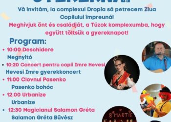 Autoritățile din Salonta pregătesc o surpriză copiilor de 1 Iunie. Petrecerea va fi la Centrul Dropia