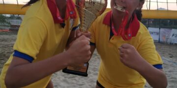 Prima campionă națională, șteianca Maya Rosenfeld-Bugle, în echipa națională de volei pe nisip