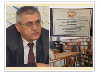 GALERIE. Avocatul cu poziție de demnitar, care vrea să deschidă  un muzeu al cărții și tiparului, premiat. El îi asigură pe avocații din Bihor din 1999