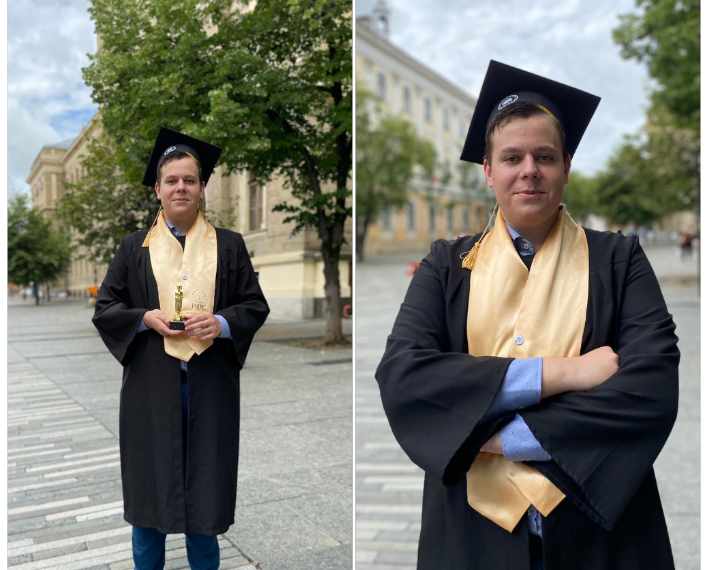 Tânărul Răzvan Foncea din Josani, șef de promoție la Științe Politice, la Cluj. A reprezentat România la conferința ONU la New York și va studia la Paris, la o facultate de top 3 mondial