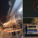 VIDEO.Atac cu 10 găleți cu apă asupra clienților unui restaurant de pe Alecsandri. O locatară era supărată din cauza gălăgiei