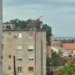 Două exhibiționiste, plajă nud pe bloc