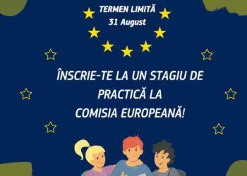 Stagii plătite în instituții europene. Au început înscrierile