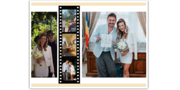 VIDEO. GALERIE. Milionarul orădean Edy Kovacs s-a căsătorit cu fiica lui Mircea Baniciu