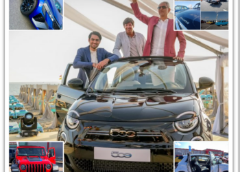 GALERIE. Mașinile momentului, în parcarea Era Park, la Top Expo. Cum arată mașină, ediție limitată,  făcută în colaborare cu celebrul tenor Andrea Bocelli