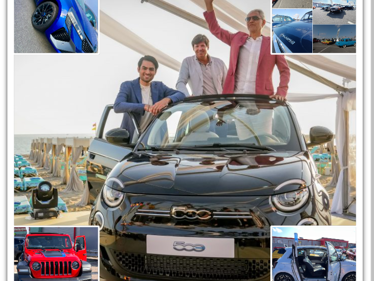 GALERIE. Mașinile momentului, în parcarea Era Park, la Top Expo. Cum arată mașină, ediție limitată,  făcută în colaborare cu celebrul tenor Andrea Bocelli